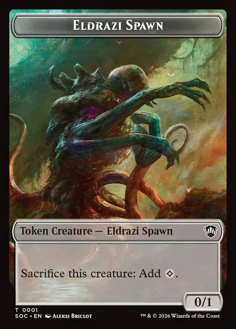 Eldrazi Spawn // Worm (1/26)