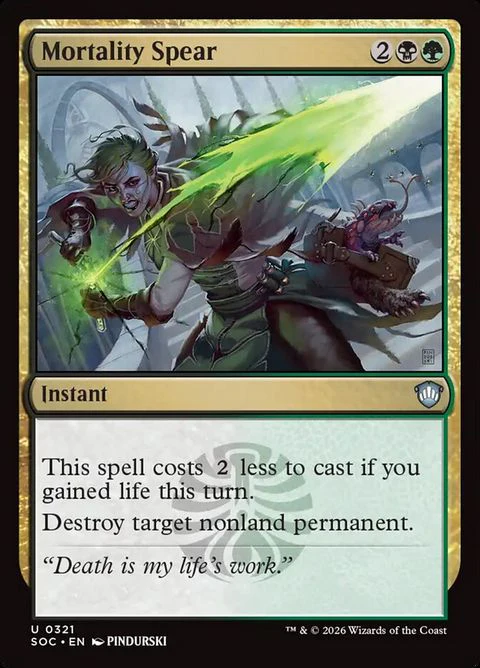 Mortality Spear (321)
