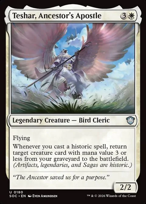 Teshar, Ancestor's Apostle (180)