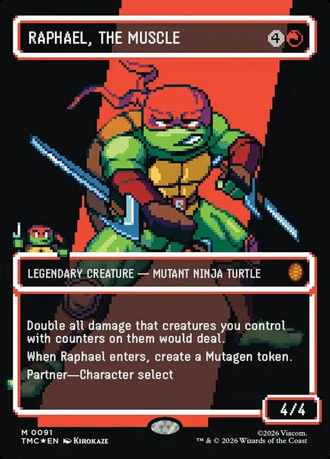 Raphael, the Muscle (91) - Surge-Foil
