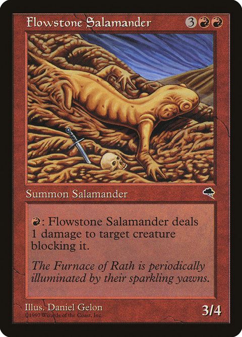 Flowstone Salamander (175)