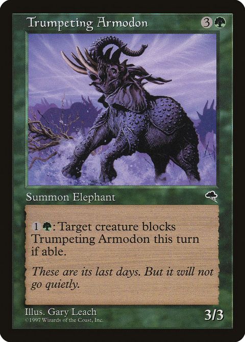 Trumpeting Armodon (262)