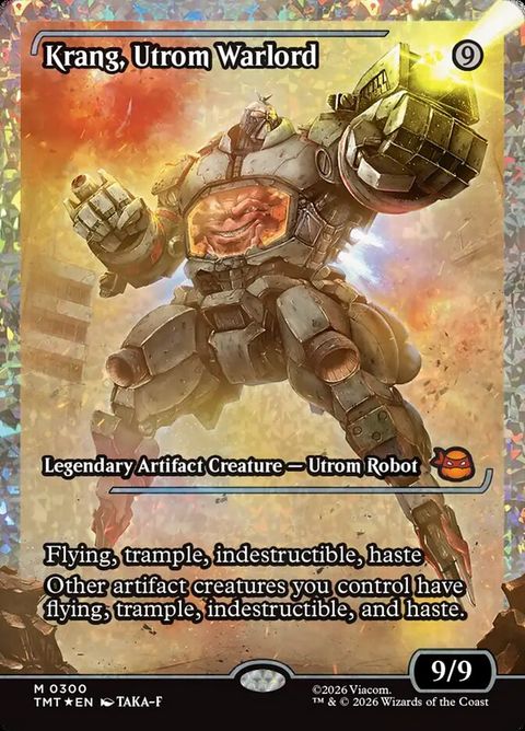 Krang, Utrom Warlord (300) - Fracture-Foil