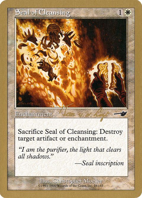 Seal of Cleansing (tvdl18)