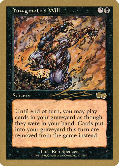 Yawgmoth's Will (nl171)