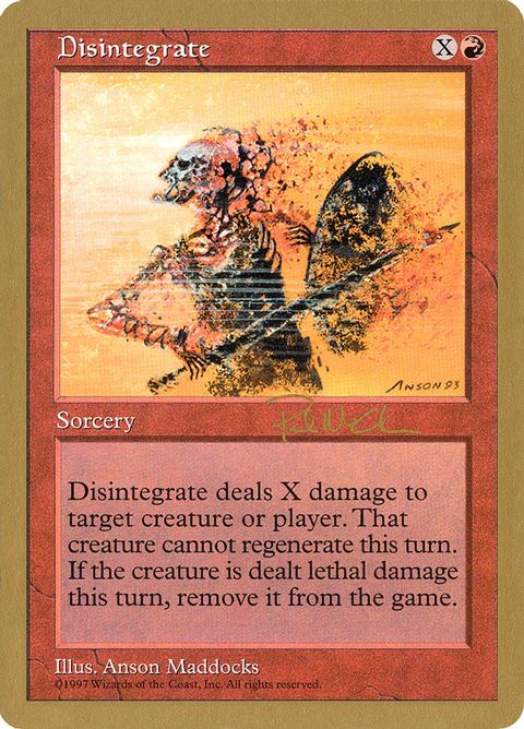 Disintegrate (pm219)