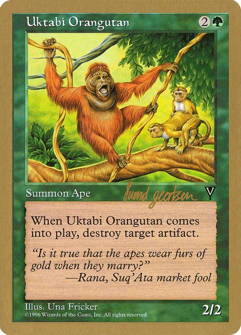 Uktabi Orangutan (sg123)