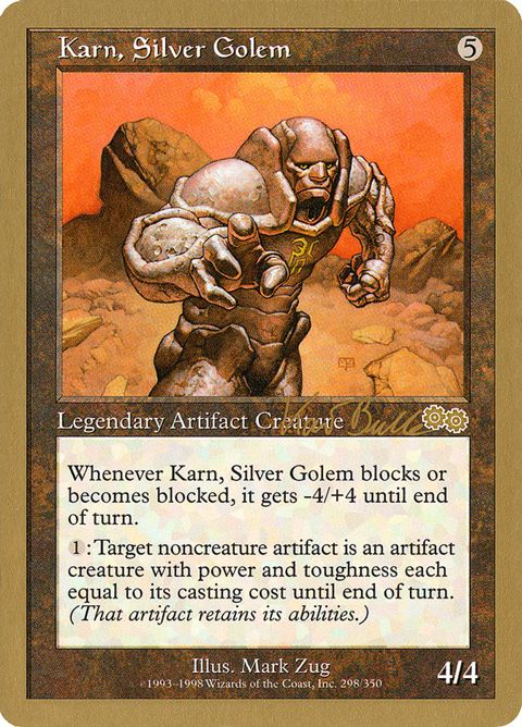 Karn, Silver Golem (kb298)