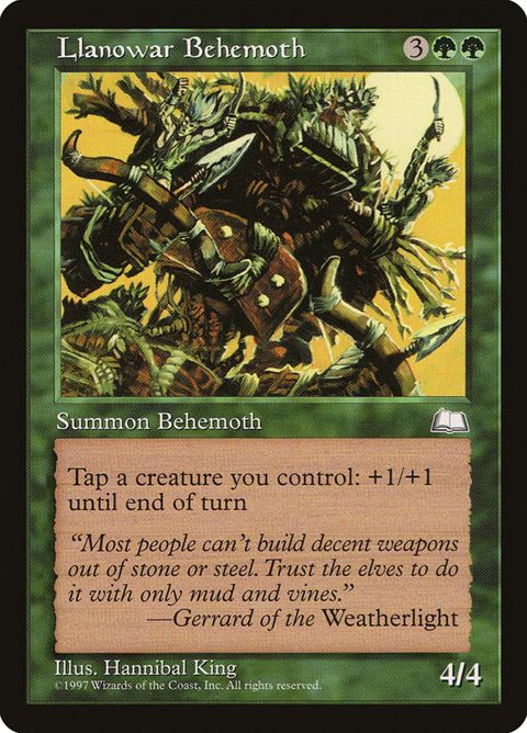 Llanowar Behemoth (132)