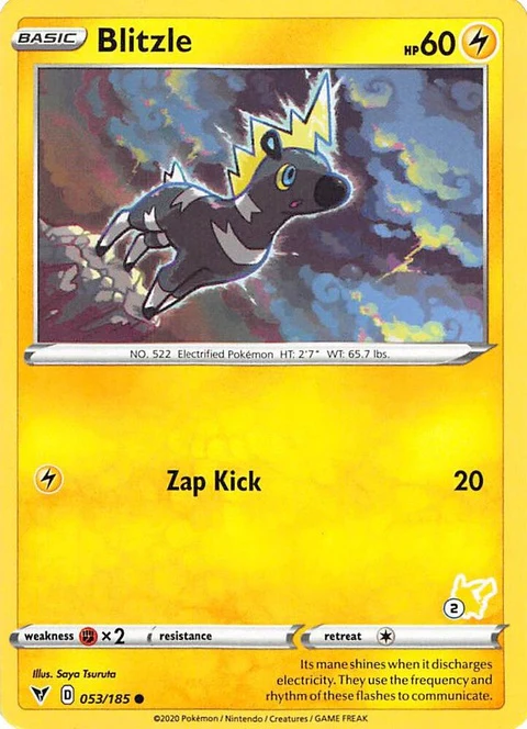 Blitzle - #2 Pikachu Stamped (53)