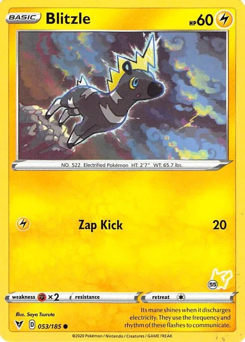 Blitzle - #55 Pikachu Stamped (53)