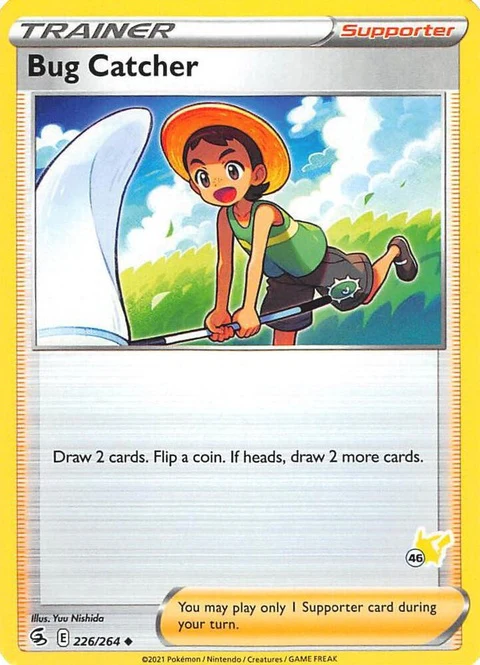 Bug Catcher - #46 Pikachu Stamped (226)