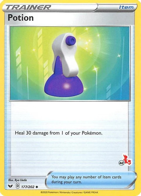 Potion - #42 Cinderace Stamped (177)