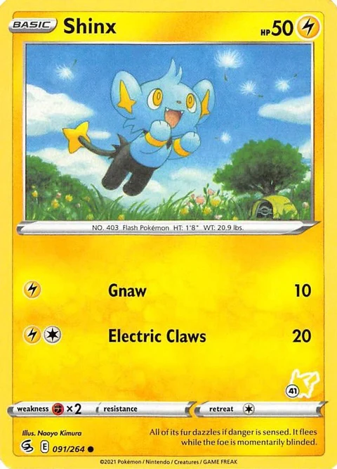 Shinx - #41 Pikachu Stamped (91)