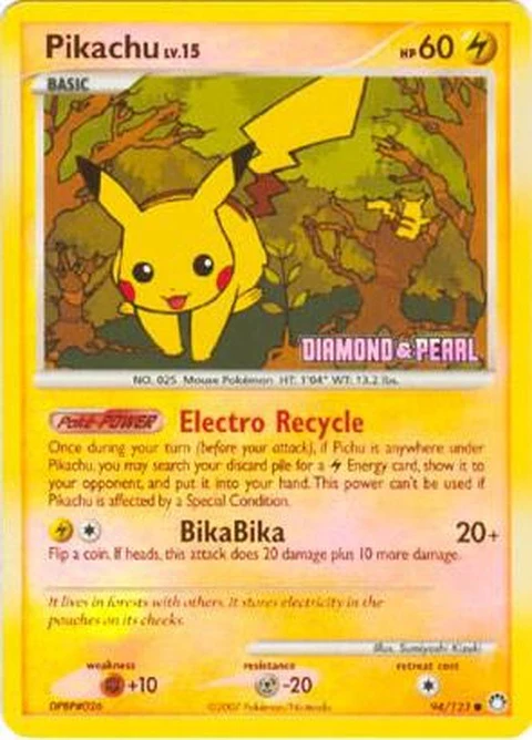 Pikachu - Diamond & Pearl (94)