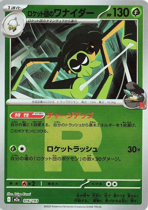 Team Rocket's Spidops - Team Rocket Pattern (16)