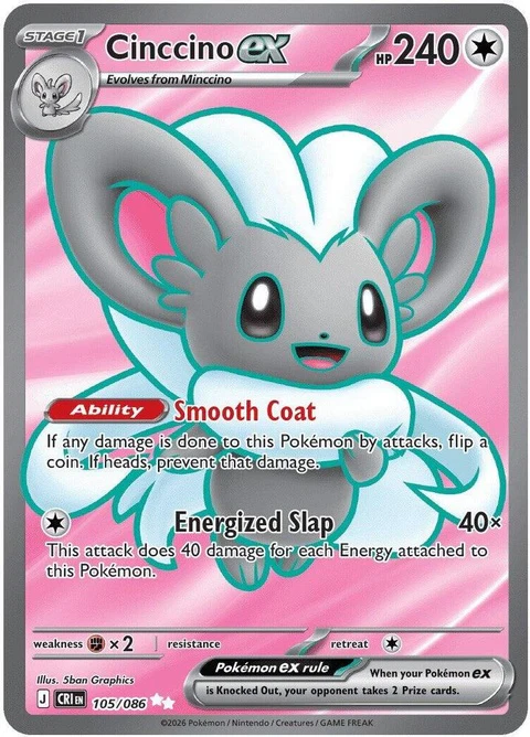 Cinccino Ex (105)