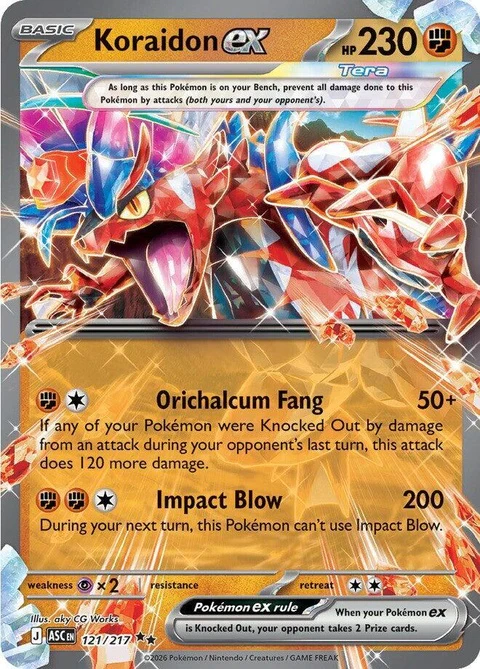 Koraidon Ex (121)