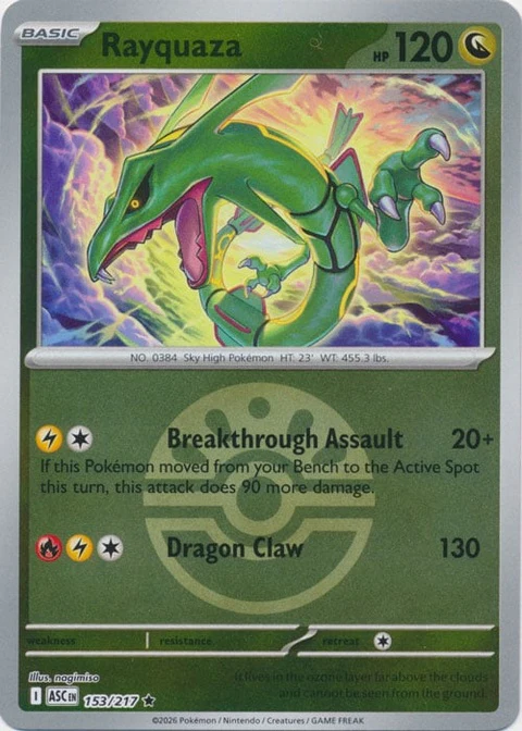Rayquaza - Friend Ball (153)