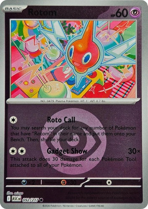 Rotom - Energy Symbol Pattern (92)