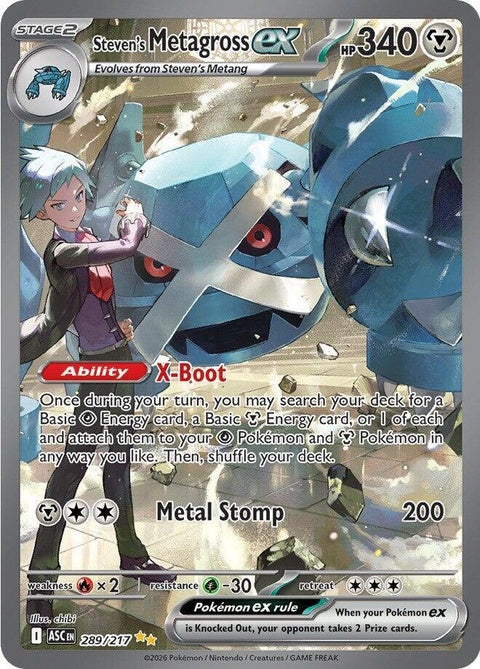 Steven's Metagross Ex (289)