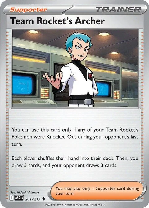Team Rocket's Archer (201)