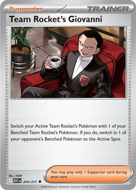 Team Rocket's Giovanni (204)