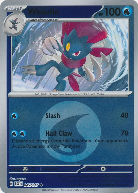 Weavile - Energy Symbol Pattern (45)