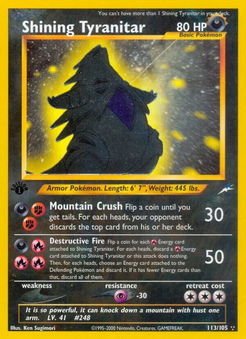 Shining Tyranitar (113)