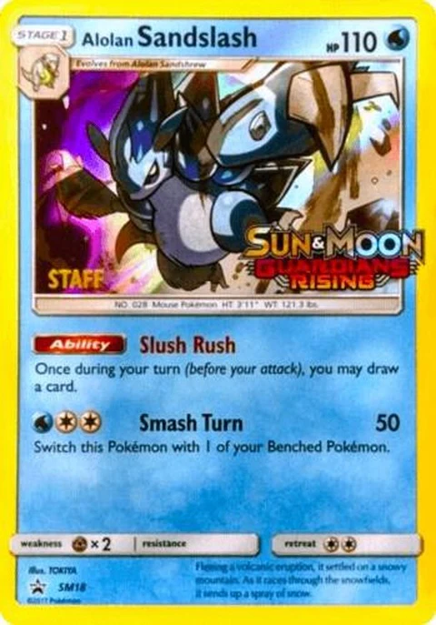Alolan Sandslash - Prerelease | Staff (SM18)