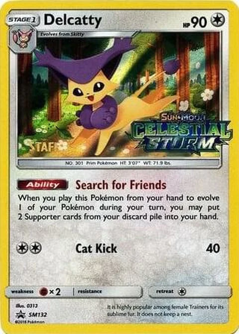 Delcatty - Prerelease | Staff (SM132)