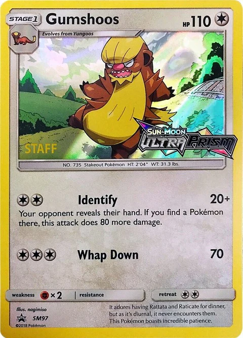 Gumshoos - Prerelease | Staff (SM97)