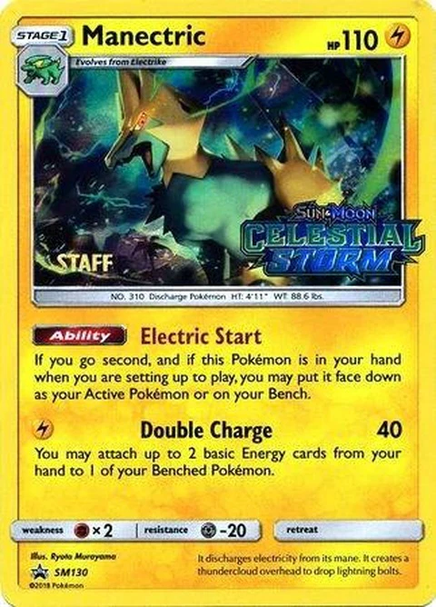 Manectric - Prerelease | Staff (SM130)
