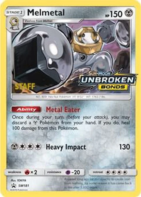 Melmetal - Prerelease | Staff (SM181)