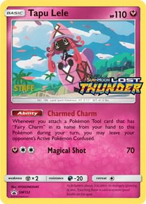Tapu Lele - Prerelease | Staff (SM152)