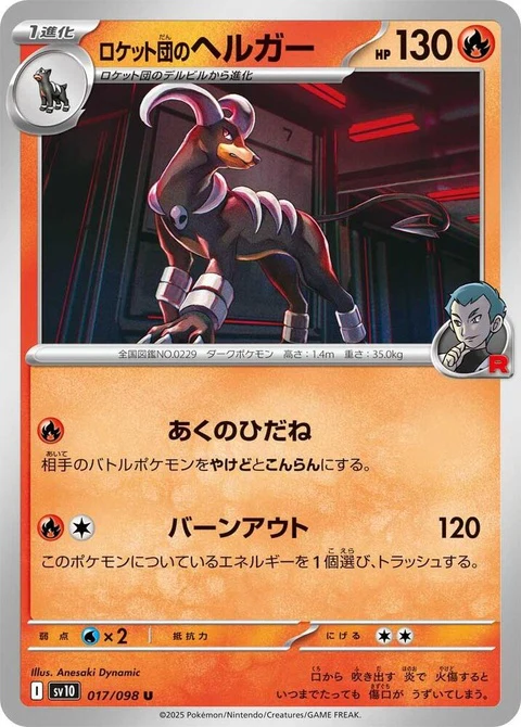 Team Rocket's Houndoom (17)