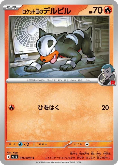 Team Rocket's Houndour (16)
