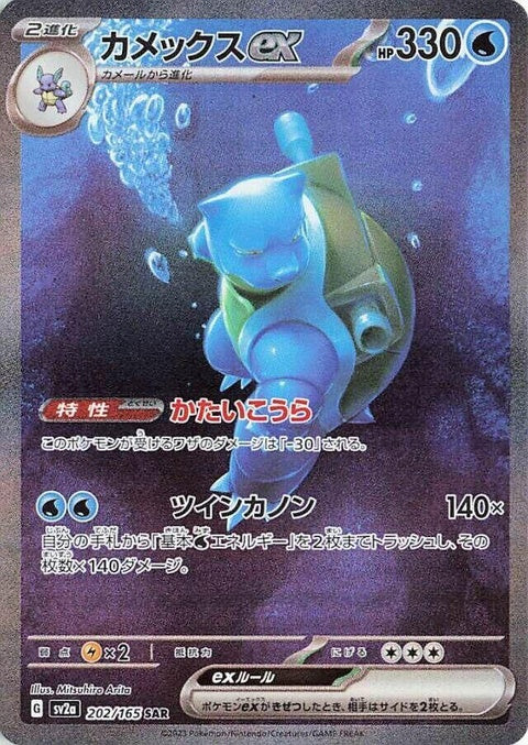 Blastoise Ex (202)