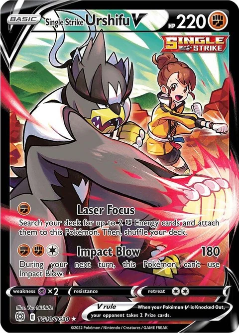 Single Strike Urshifu V (TG18/TG30)