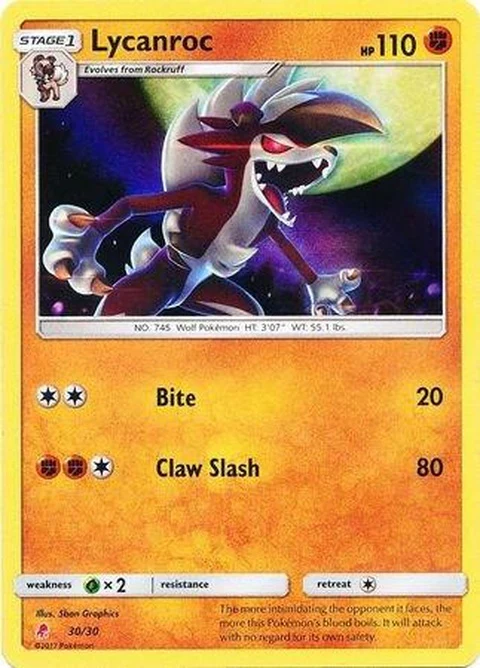 Lycanroc - Holofoil (30)