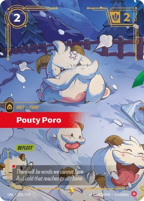 Pouty Poro (Overnumbered) (220)