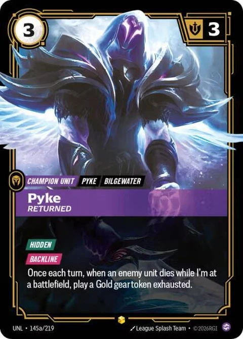 Pyke - Returned (Alternate Art) (145a)