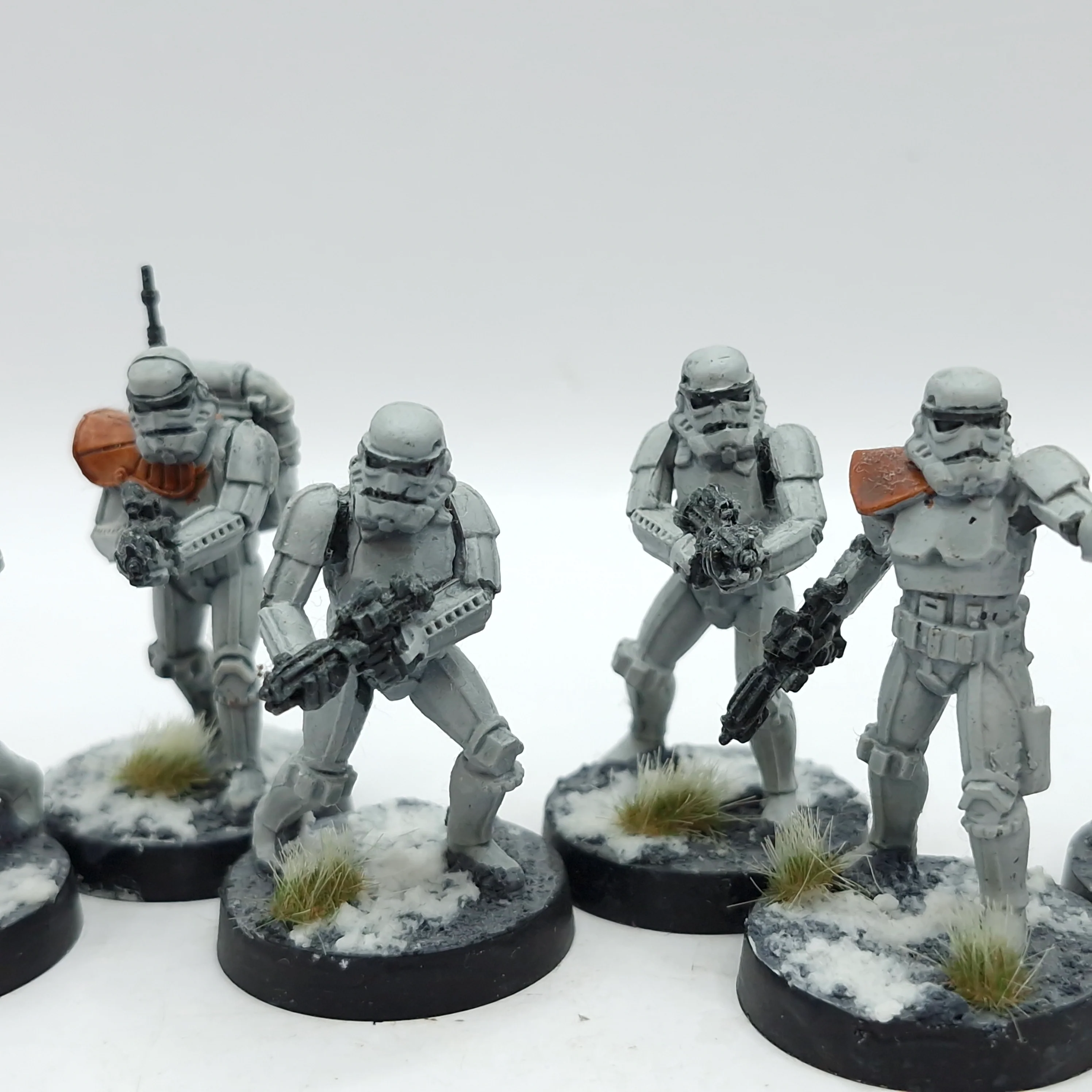 Star Wars Legion: Empire Stormtroopers with Upgrades - Painted (AZ081) - Image 3