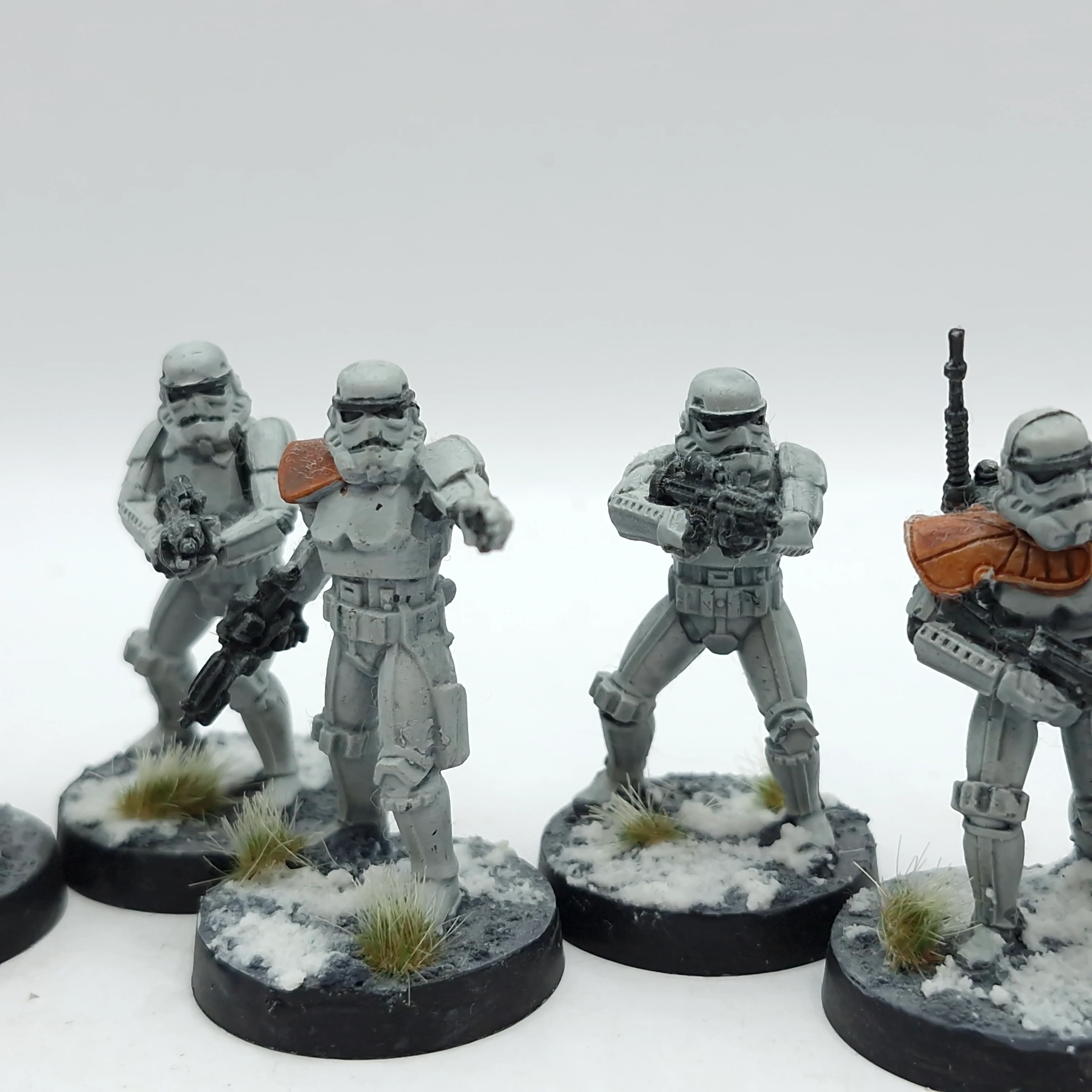 Star Wars Legion: Empire Stormtroopers with Upgrades - Painted (AZ081) - Image 4