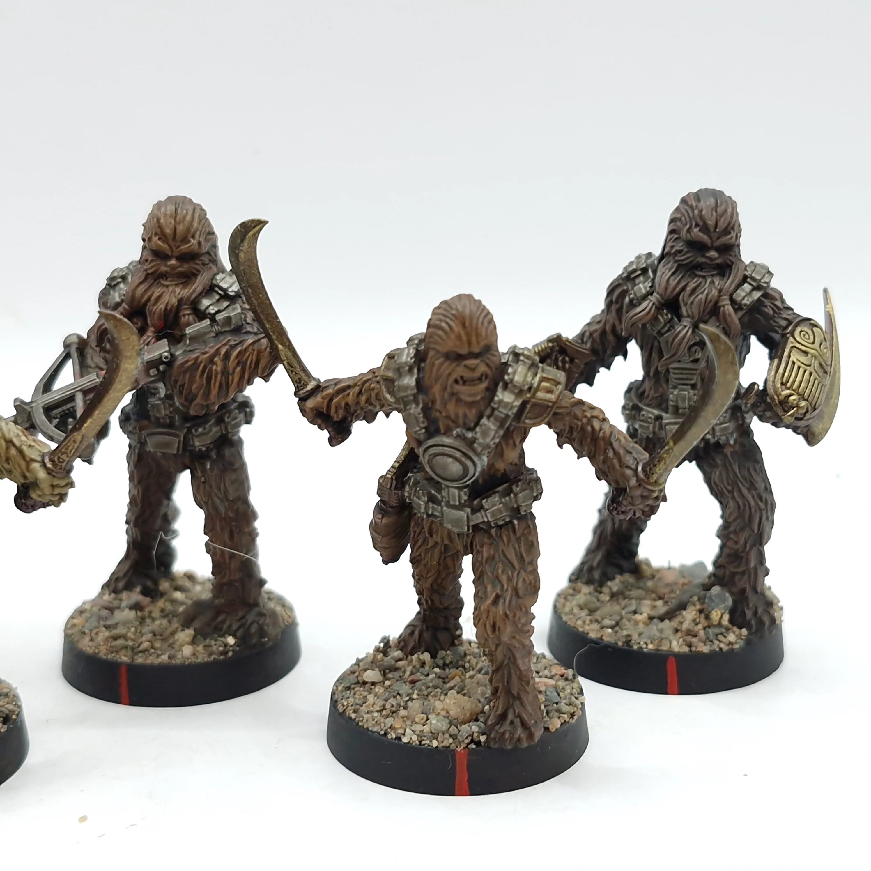 Star Wars Legion: Grand Army of the Republic Wookie Warriors - Well Painted (AN047) - Image 5