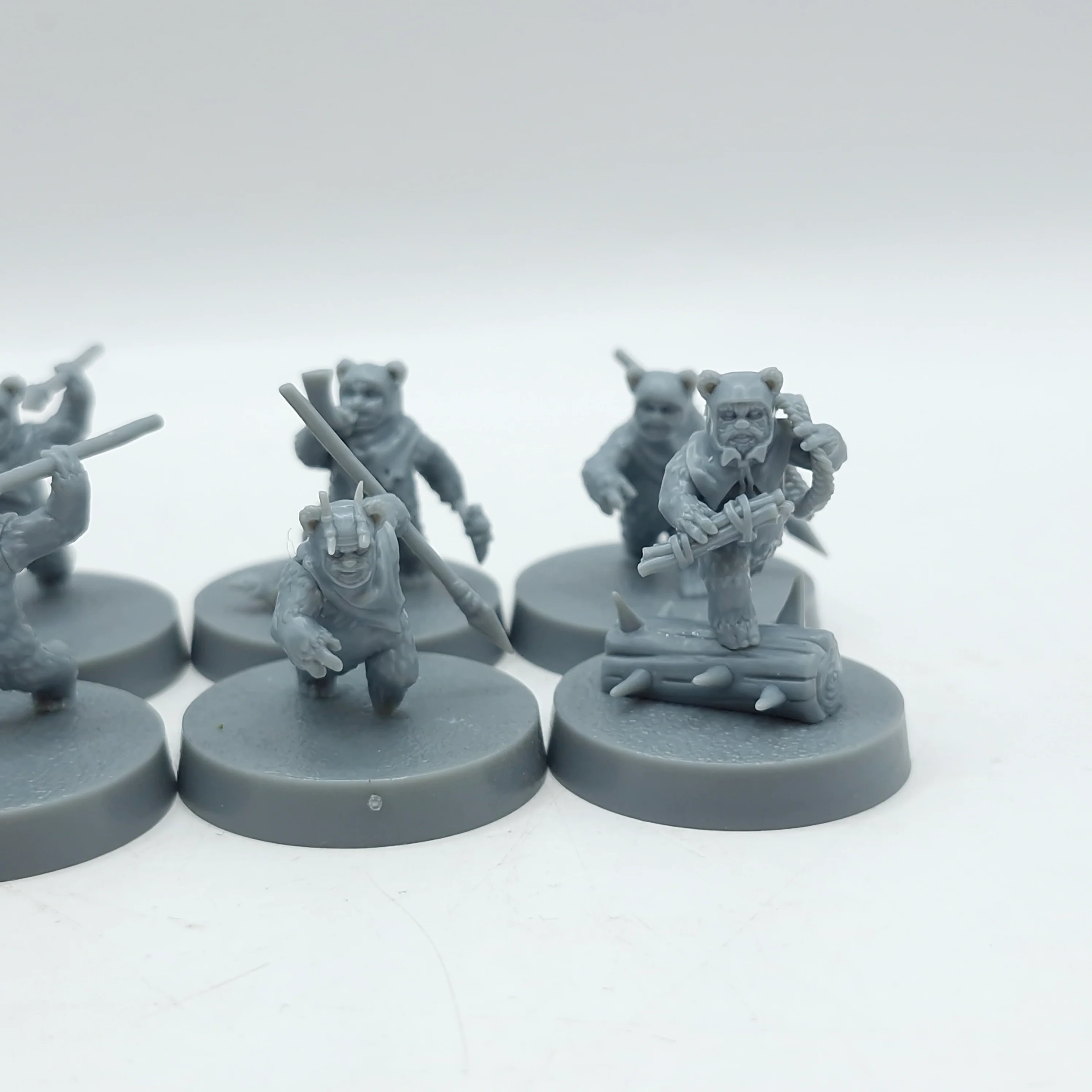 Star Wars Legion: Rebel Ewok Warriors with Logray and Wicket (AE107) - Image 4