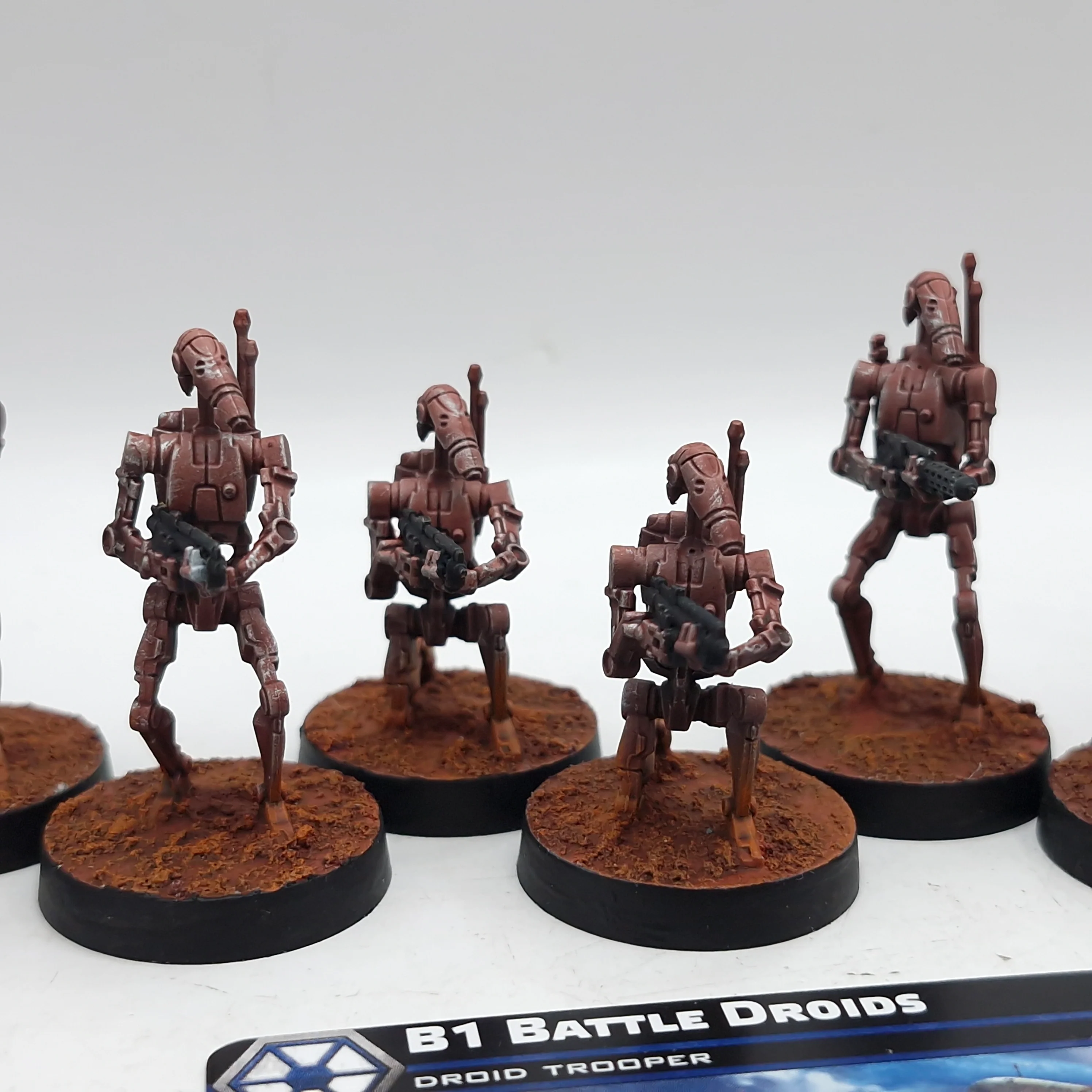Star Wars Legion: Separatist Alliance B1 Battle Droids - Painted (AQ126) - Image 4