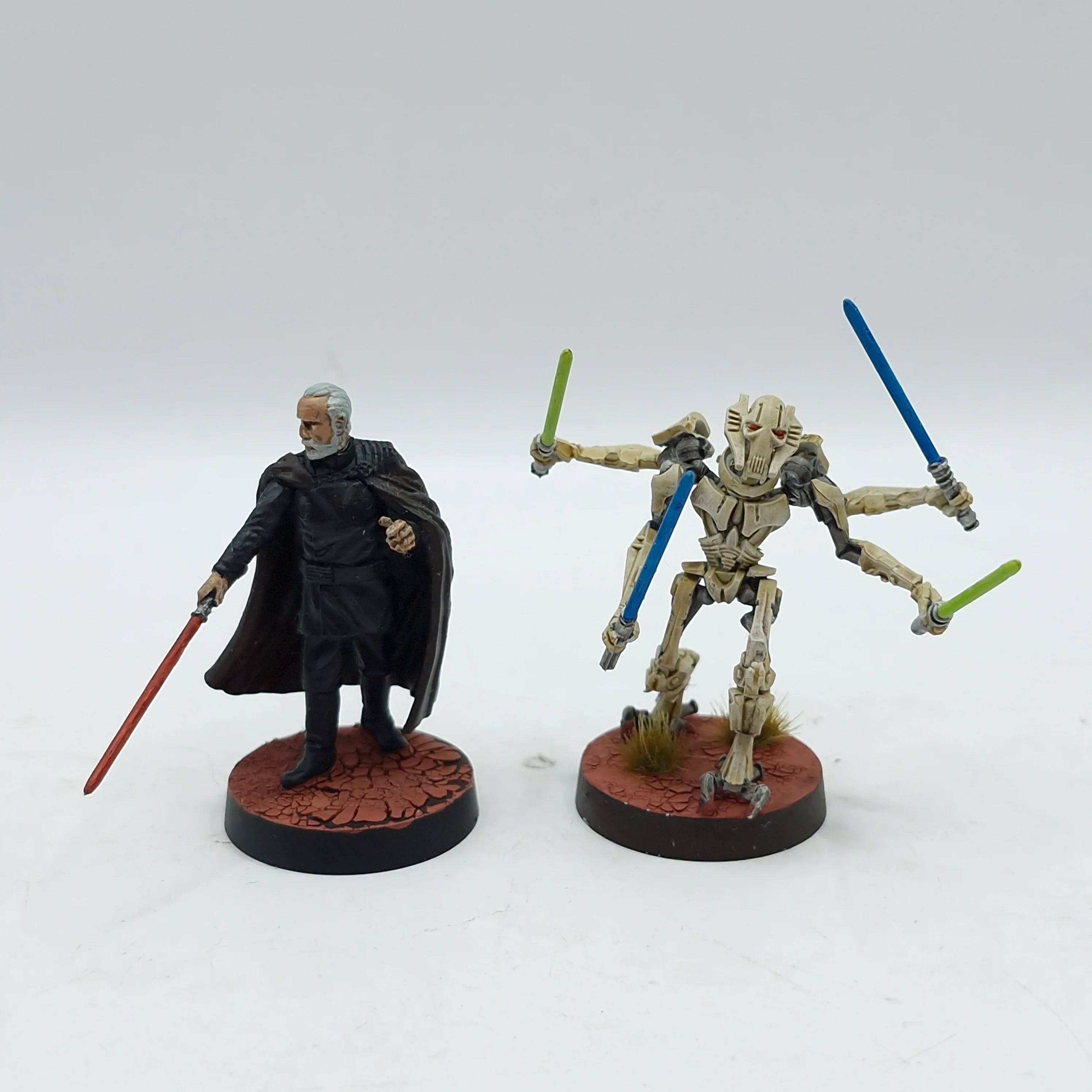Star Wars Legion: Separatist Alliance Count Dooku and General Grievous (BJ131)