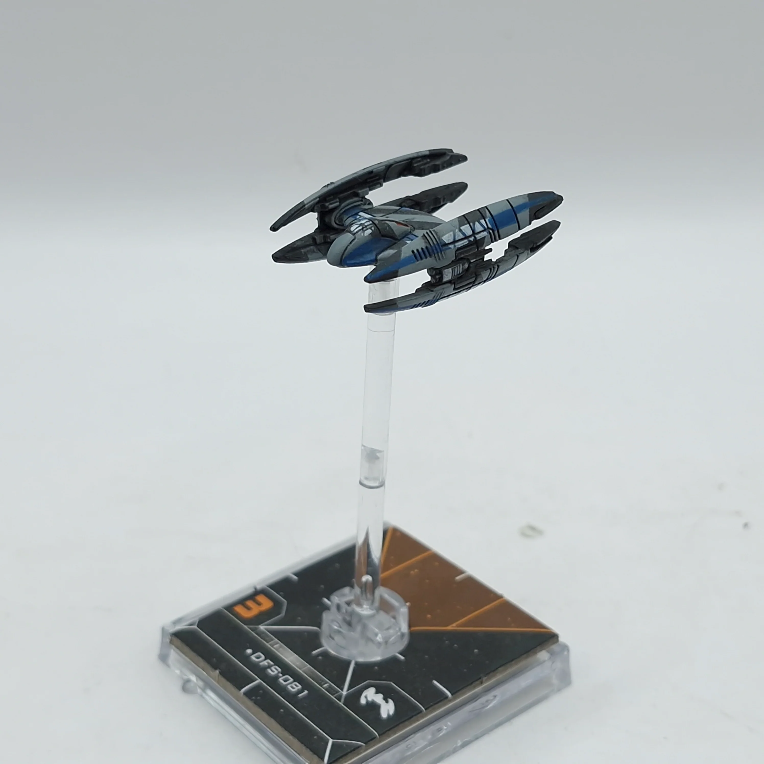 Star Wars X-Wing Miniatures Game: Vulture-Class Droid (Blue) (AD121) - Image 3