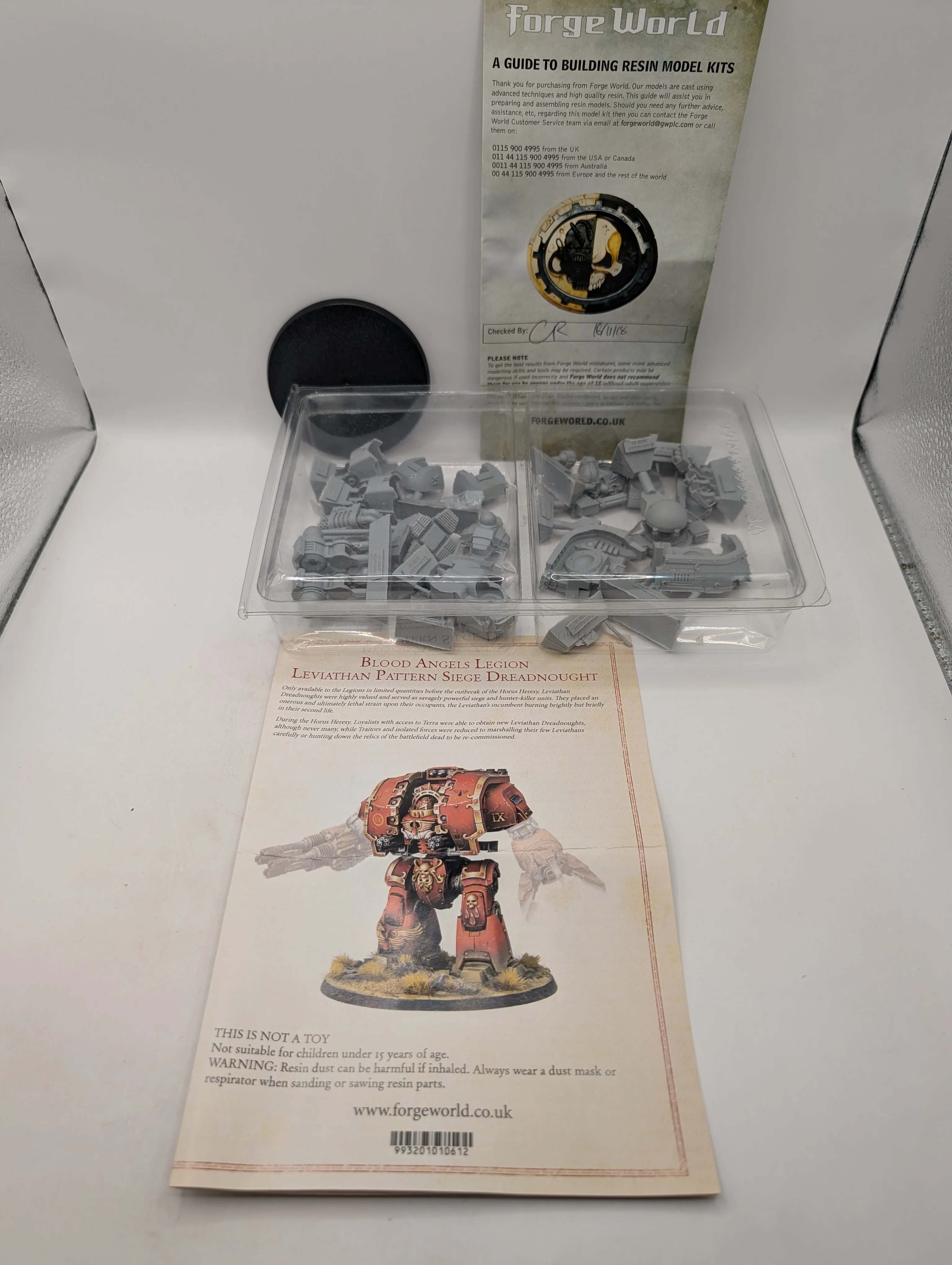 The Horus Heresy Blood Angels Leviathan Dreadnought BF001